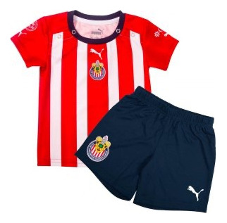 Conjunto Bebe Jersey Original Puma Chivas Del Guadalajara