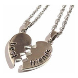 Colar Amizade Best Friends Melhores Amigas 2 Partes - B3