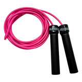 Corda Pular Fitness Speed Rope Rosa Academia Bulldozer Pro