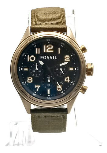Reloj Fossil De-5018 Hombre Cronómetro  No Citizen Nautica 