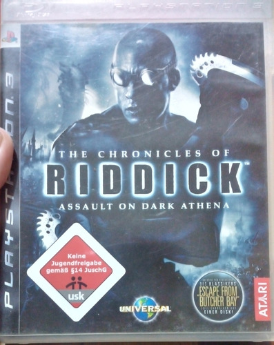 The Chronicles Of Riddick Assault On Dark Athena Ps3 Físico 