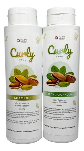 Shampoo Y Acondicionador Orgánico Curly Soul 500ml