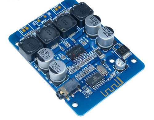 Placa Amplificador 2.0 30 + 30 60w  Bluetooth 4.0 Integrado