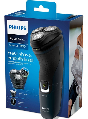 Barbeador Elétrico Philips S1121 Seco Molhado A Prova D'água