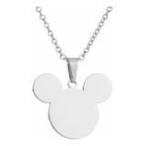 Collar Mickey Mouse Acero Quirúrgico