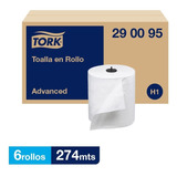 Tork Toalla En Rollo Advanced Hs Atmos 6 Rollos / 274 Mts