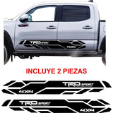 Sticker Calca Laterales Diseño Trd Sport 4x4 Toyota Tacoma 