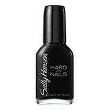 Esmalte De Uñas Hard As Nails De Sally Hansen Con Vitamina B5, Color Negro