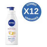 Combo X12 Nivea Crema Reafirmante Q10 + Colágeno 400ml