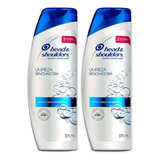 Pack 2 Shampoo Head&shoulders Limpieza Renovadora 375ml