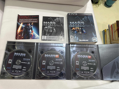 Mass Effect Trilogy - Ps3 - Juego Físico - 3 Discos