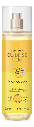 O Boticário Body Splash Cuide-se Bem Feira Maracujá