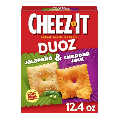 Galletas Cheez-it Duoz Jalapeño Y Cheddar Jack 352g