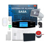 Kit Alarma Domiciliaria Inalam Gsm Wifi Semodlzdas353v2n