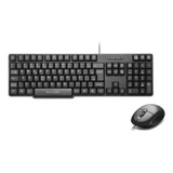 Kit Mouse Teclado Multilaser Tc213 Qwerty Português Brasil 