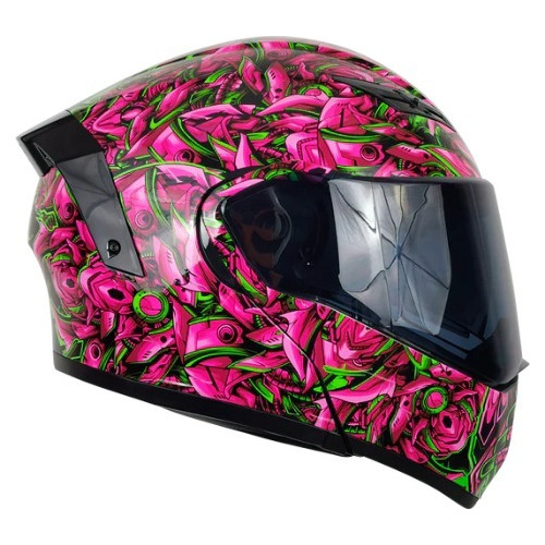 Casco Kov Estelar Titan Abatible Mujer