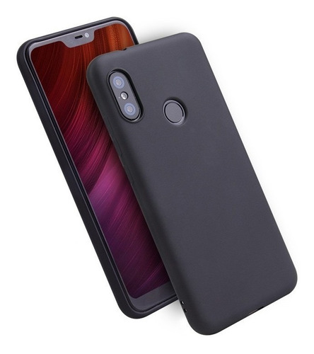 Capa Case Slim Matte Fosca Silicone Para Xiaomi Mi A2 5.99