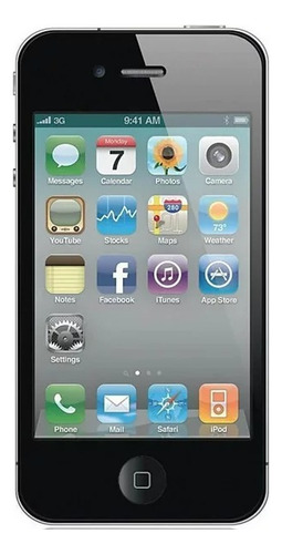  iPhone 4 Nuevo Con Accesorios Y Caja Negro-8gb 
