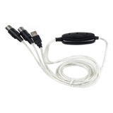 Cable Convertidor Midi A Usb Conecta Tu Teclado A Pc O Mac