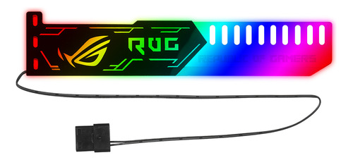 Soporte Tarjeta Gráfica Rgb25 Con Efecto De Luz Rgb 5v 4pin