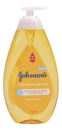 Shampoo Para Bebê Gold, Johnsons 750ml