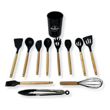 Set De Utensilios De Cocina Espatula Cuchara Batidor