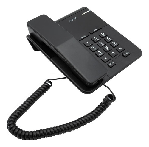 Telefono Sobremesa T22 Negro Alcatel