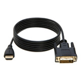 Cable De Video Dvi-d A Hdmi De 24 + 1 Pin, Doble Enlace, M/m