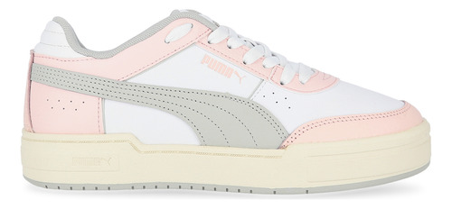 Zapatillas Puma Ca Pro Sport Lth Mujer En Blanco Y Rosa