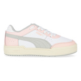 Zapatillas Puma Ca Pro Sport Lth Mujer En Blanco Y Rosa