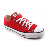 Zapatilla Converse Chuck Taylor Ox Rojo Mujer Rcmdr