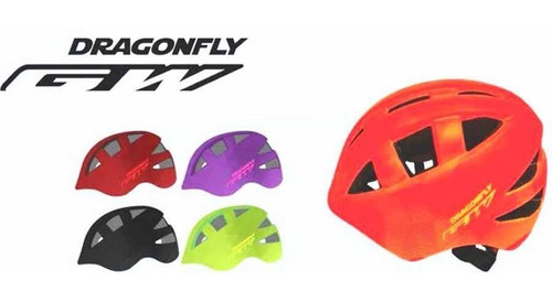 Casco Niño Niña Gw Dragonfly Bicicleta Patines 