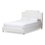 Baxton Estudio Bbt6376-blanco-completa Carlotta Moderno De 