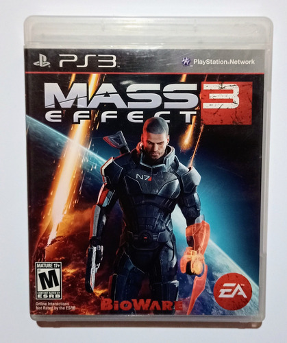 Mass Effect 3 Ps3 Fisico En Excelente Estado!