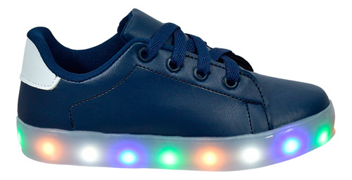 Tênis Infantil Masculino Led Casual Confortável Moderno Novo