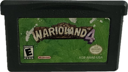 Wario Land 4 Game Boy Advance Original