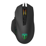 Mouse Gamer T-dagger Rgb Warrant Officer Tgm203 4800 Dpi