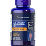 Puritans Pride | Glucosamine Chondroitin Msm | 120 Softgels