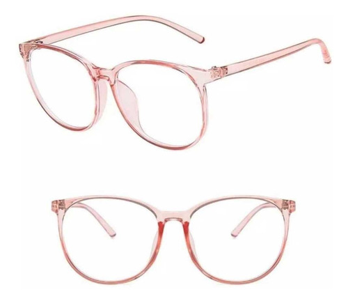 Lentes Gafas Armazon Mujer Sin Aumento Regalo Dama Fashion