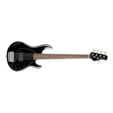 Bajo Sterling Ray35bk Stingray Tipo Music Man Color Negro