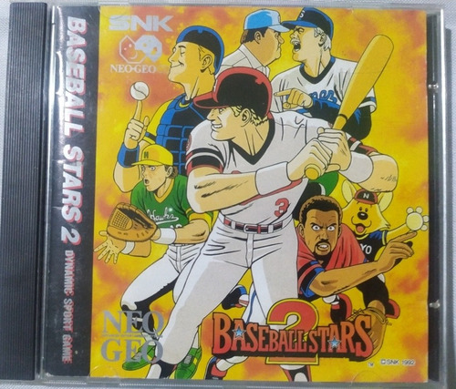 Baseball Stars 2 - Neo Geo Cd - Americano(no Estado)