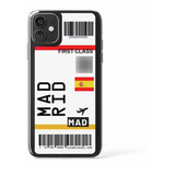 Funda Case Para iPhone País Ciudad Madrid Boleto Casetify