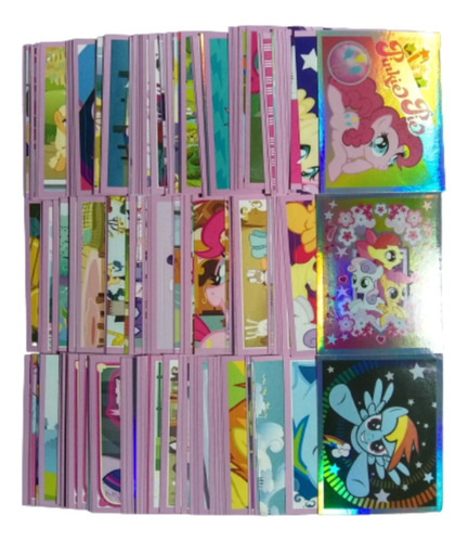 150 Estampas Sin Repetir My Little Pony Equestria Panini 