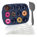 Kit De Moldes De Silicona Para Donas  Moldes Antiadherentes