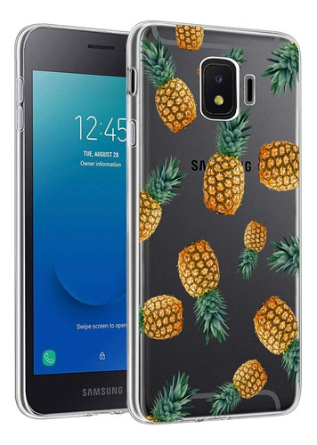 Funda Para Samsung Galaxy J2 Core - Transparente/ananas