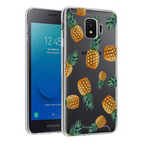 Funda Para Samsung Galaxy J2 Core - Transparente/ananas