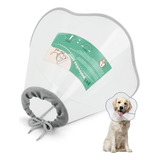 Supet Dog Cone Collar De Recuperación De Mascotas Ajustable 