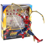 Mafex 081 Iron Spiderman Avengers Infinity War Pvc Ac