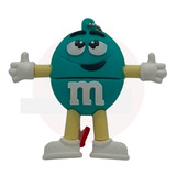 Usb 16 Gb M&m Azul