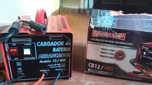 Cargador De Batería Con Arrancador 